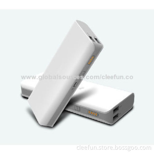 Simple design power bank with 13,000mAh capacity